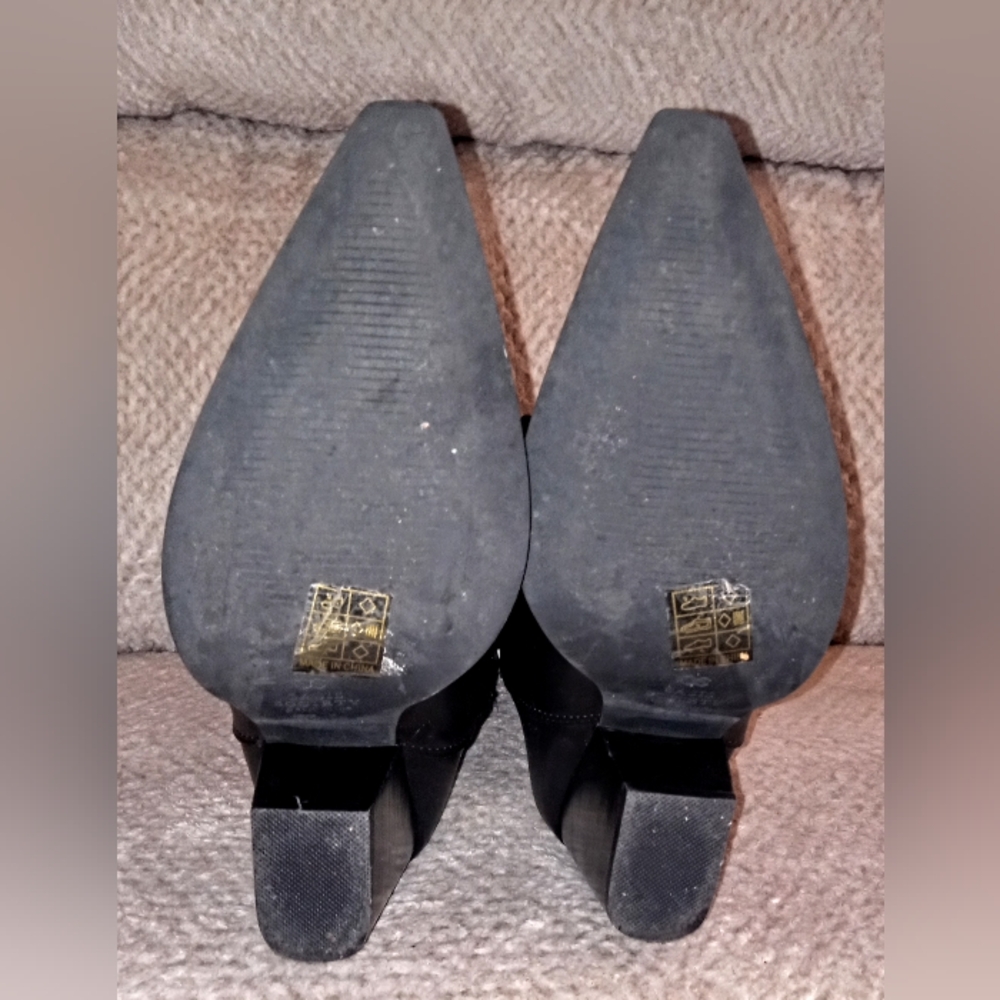 Oasis Society Black Western Dress Boots 7.5 - Picture 4 of 7